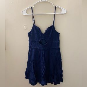 Francesca’s navy mini dress